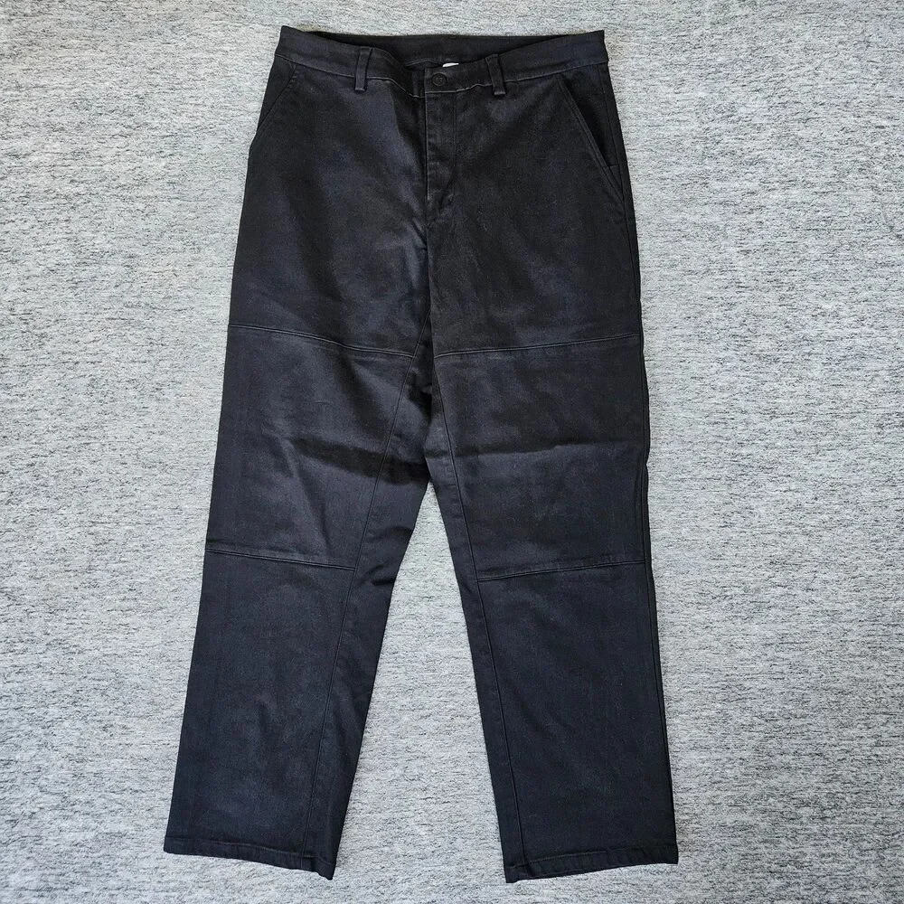 Alo Yoga Edition Sueded Pant Men's 32R Black Articulated Knee M5177R Athleisure